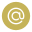 Circle Icon representing email contant